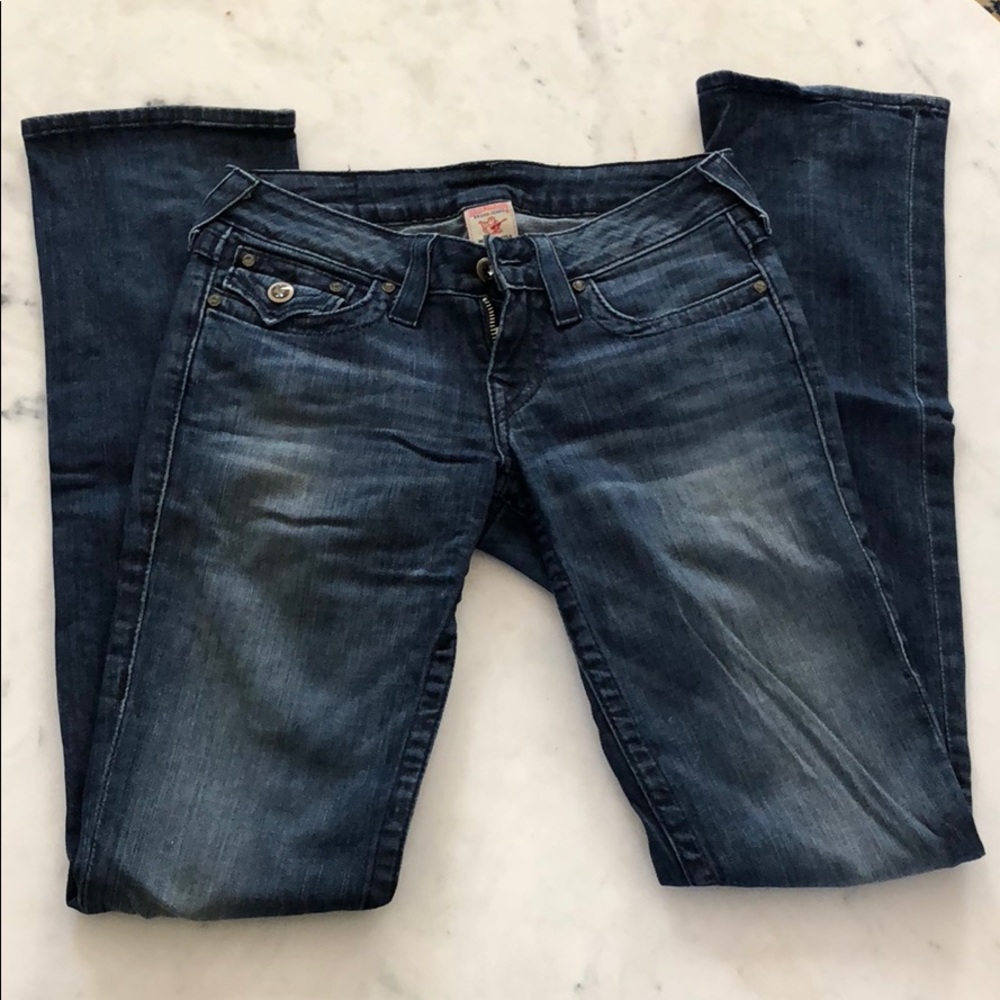 Straight leg True Religion jeans size 26